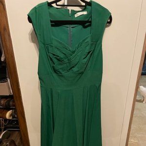 Green Party Dress